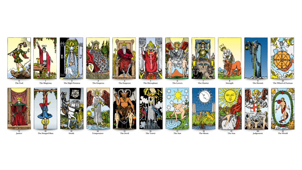 Major arcana tarot