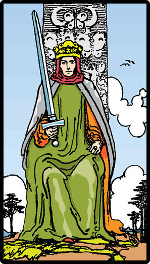 King of Swords Tarot Card-spiritualuna.com